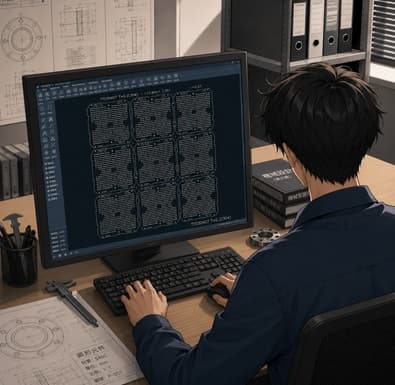 依據元件在300x400mm的底板排滿版
