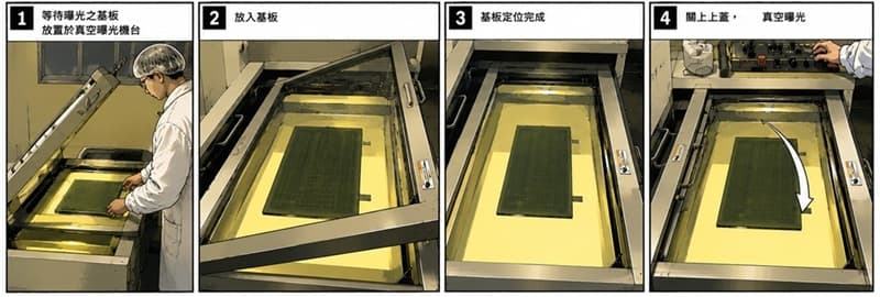 蝕刻製程底片真空曝光